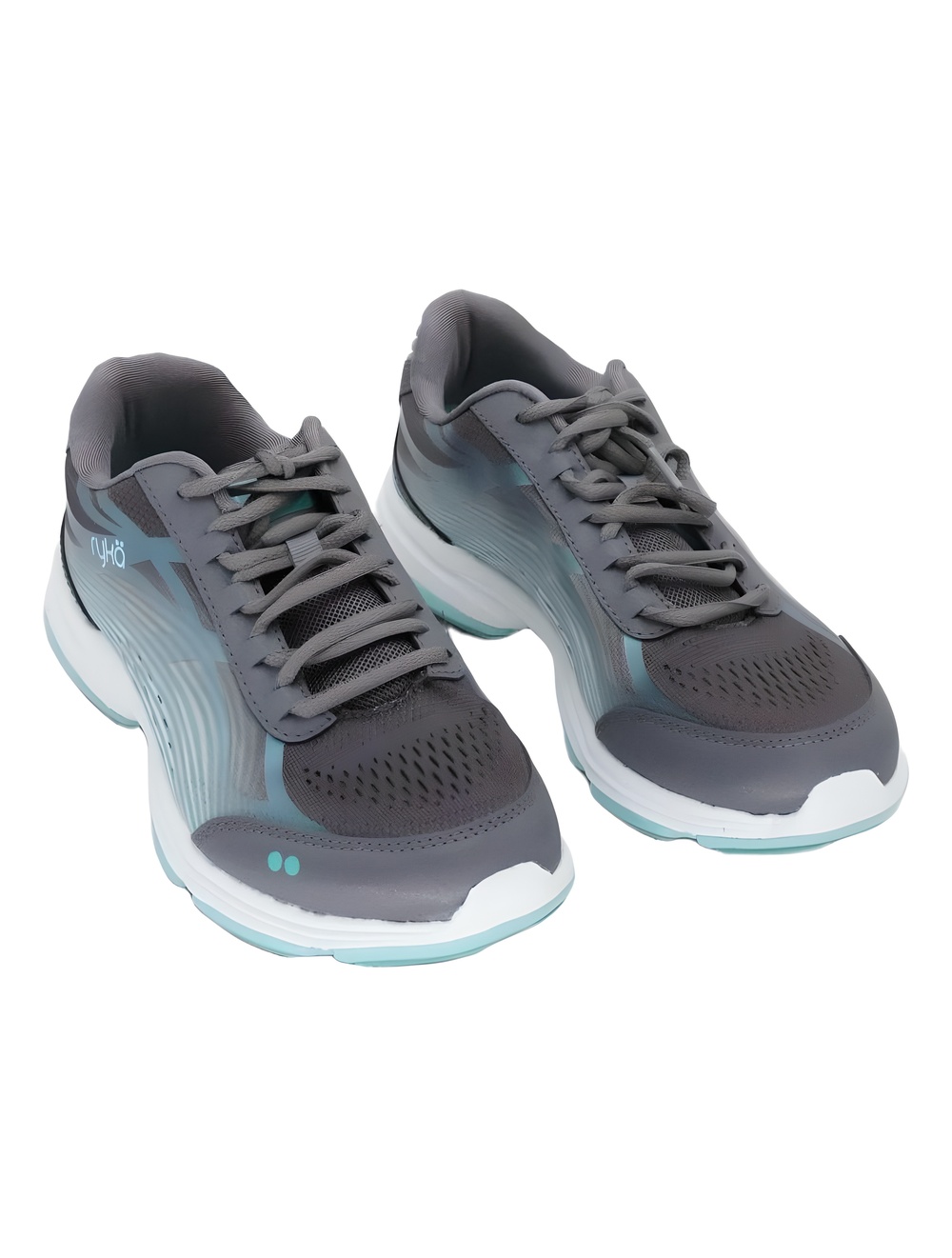 Ryka Devotion Plus 3 Womens Walking Shoes Quiet Gray Mesh Size 7W